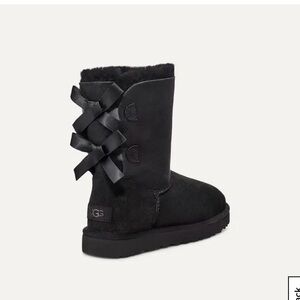 UGG Black Bailey Bow Boots